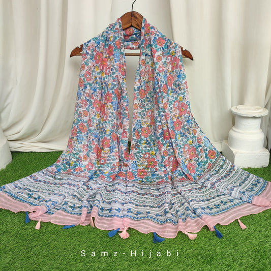 Gulbahar Lawn Hijab Volume_2  Pink