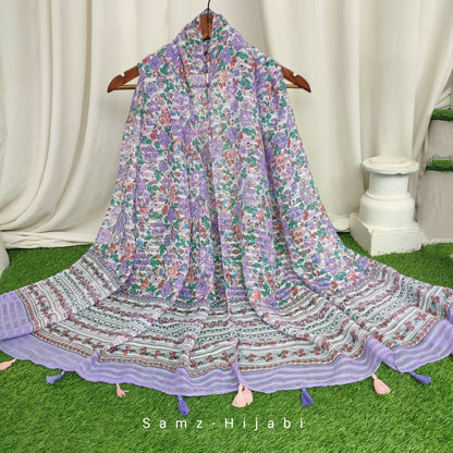Gulbahar Lawn Hijab Volume_2  Lavender