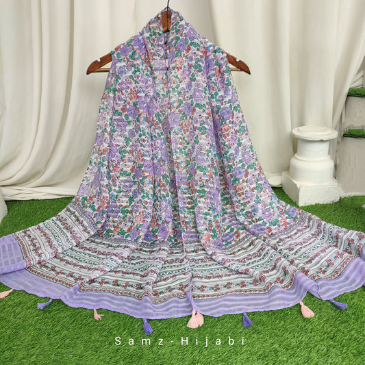 Gulbahar Lawn Hijab Volume_2  Lavender