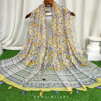 Gulbahar Lawn Hijab Volume_2  Yellow