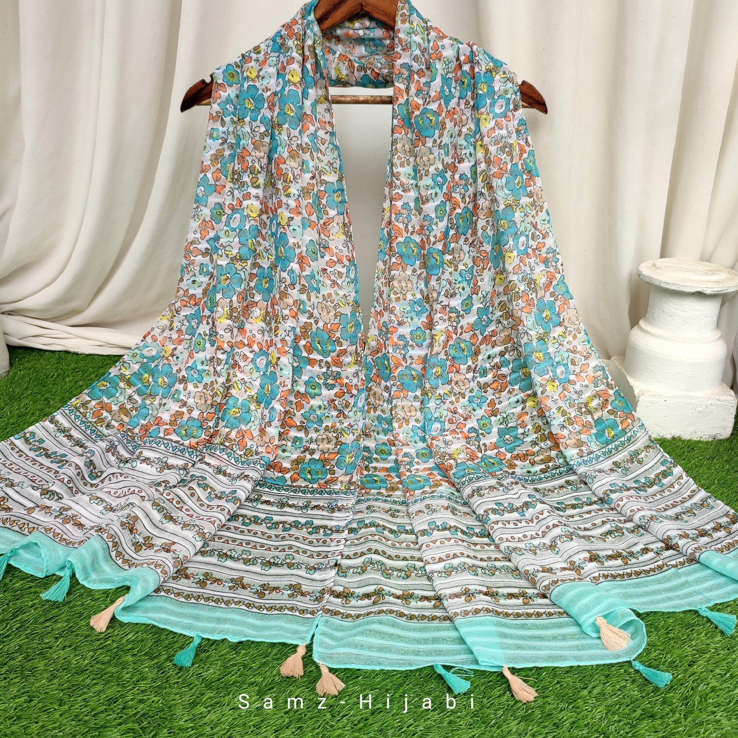 Gulbahar Lawn Hijab Volume_2  Aqua
