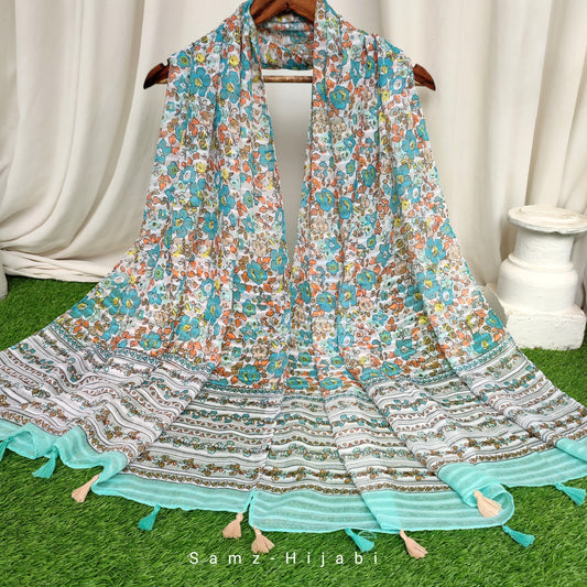 Gulbahar Lawn Hijab Volume_2  Aqua