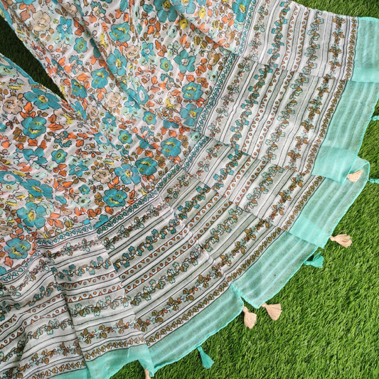 Gulbahar Lawn Hijab Volume_2  Aqua