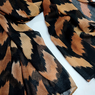 Wavy_Art Turkish Lawn Hijab_Black 1