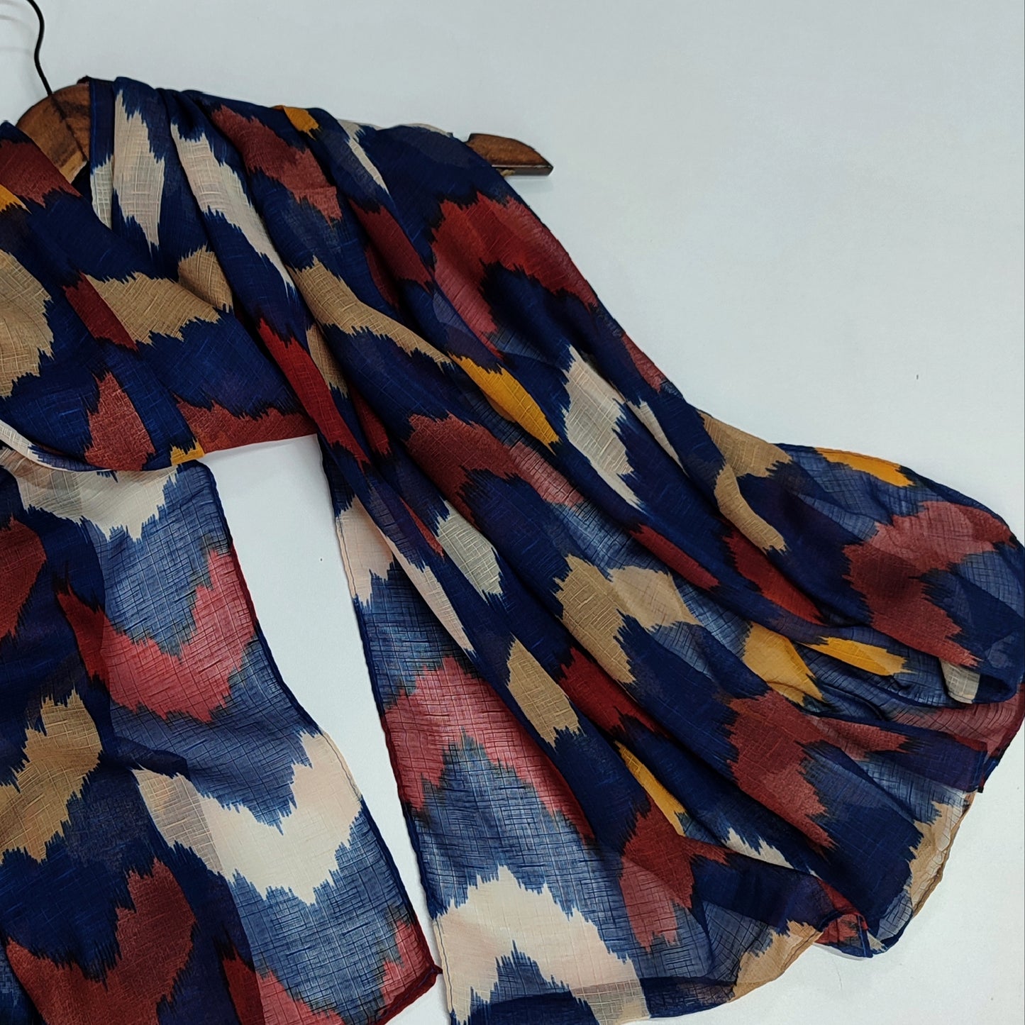 Wavy_Art Turkish Lawn Hijab_Blue