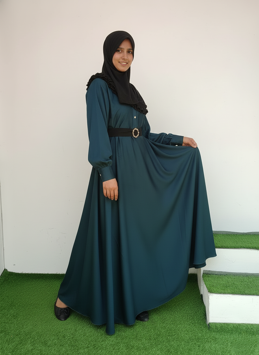 High Waist Umbrella Abaya Tale