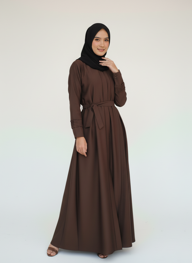 Pentex Nida Abaya _ chocolate Brown