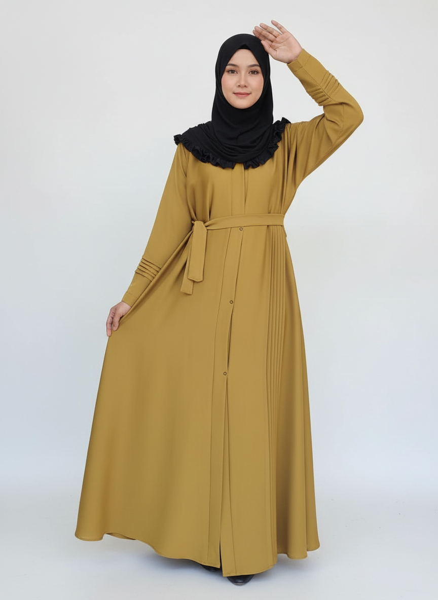 Pentex Nida Abaya _ Mustard