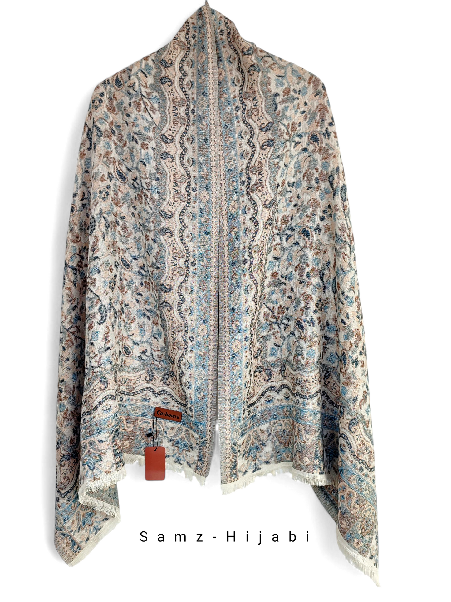 Khani Work Pashmina Stole Design 05