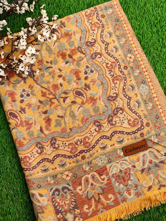 Khani Work Pashmina Stole Design 09