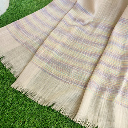 Turkish Thread Lawn Hijab Beige