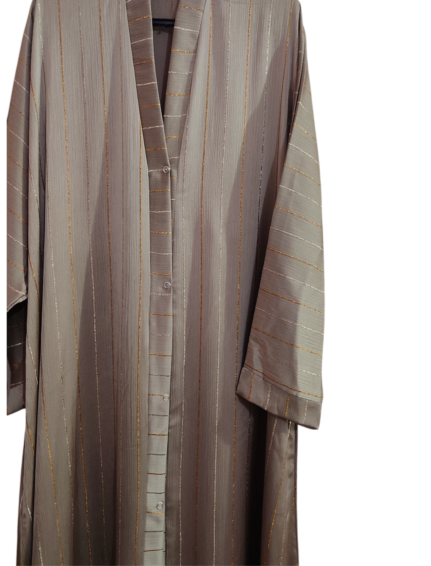 Lumina Shimmer Abaya (Hazel)