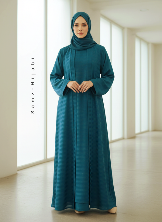 Grace Sleeky Abaya (GREEN)