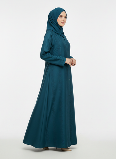 Tree Textured Abaya (02)