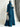 Majestic Tripal Frill Abaya (Zinc)