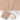 Sparkling Glitter Hijab Naqab  set _Nude Almond