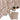 Organza Silk Stone Hijab Naqab- Nude Beide