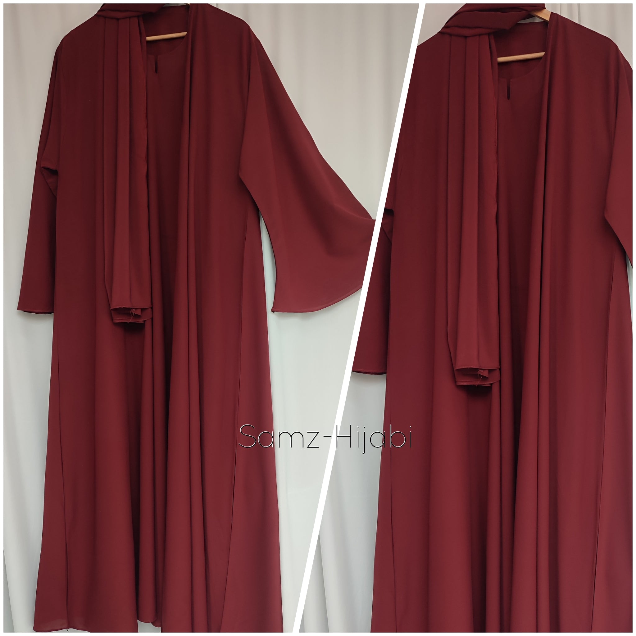 Separate Upper Kimono Abaya samzhijabi