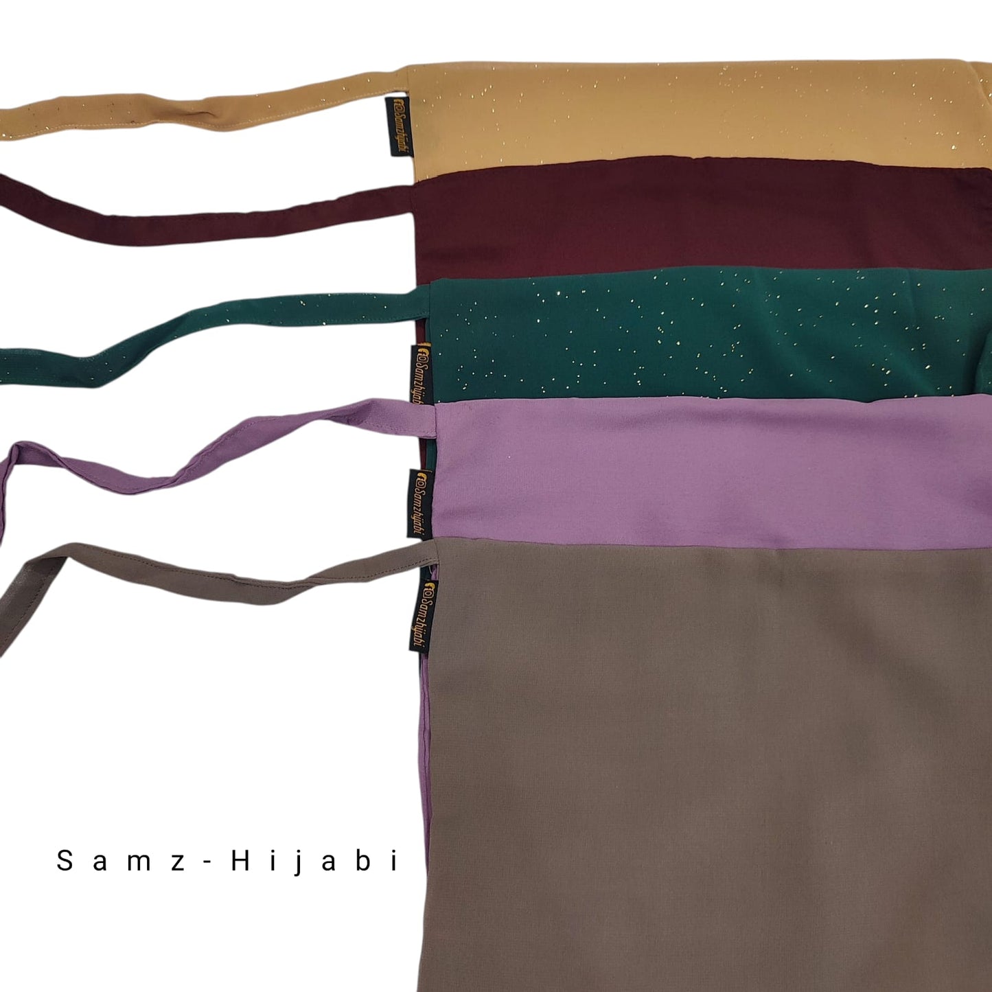 Set of 5 Naqabs - design 7