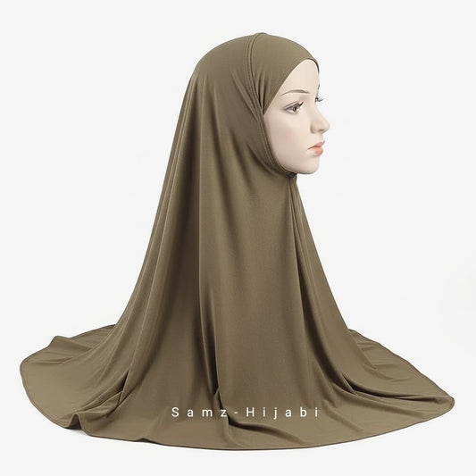 Kids Khimar Makhna (Mud)