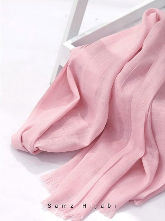 Bigger Turkish viscose Pastel pink