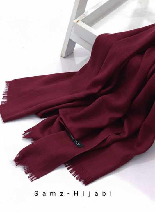 Bigger Turkish viscose Burgandy