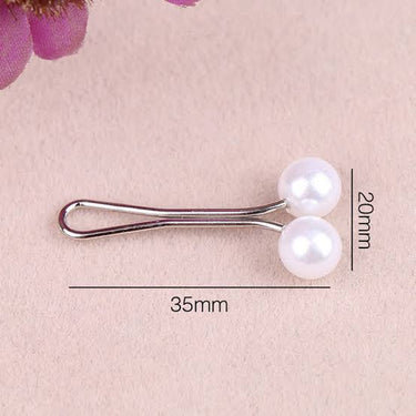 Plain Turkish Clip Pins-Black White