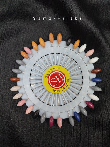 Multi colour Oval pins