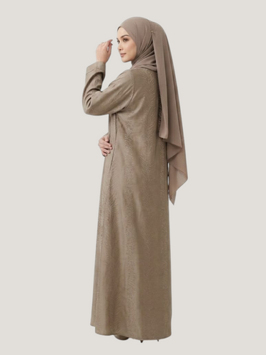Tree Textured Abaya (05)