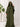 The Amira 4-Piece Hoodie Abaya Set (ARMY GREEN)