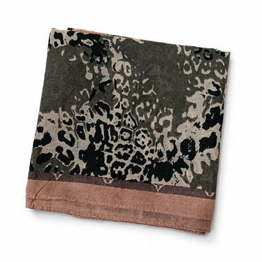 Dusty Leopard Print Hijab
