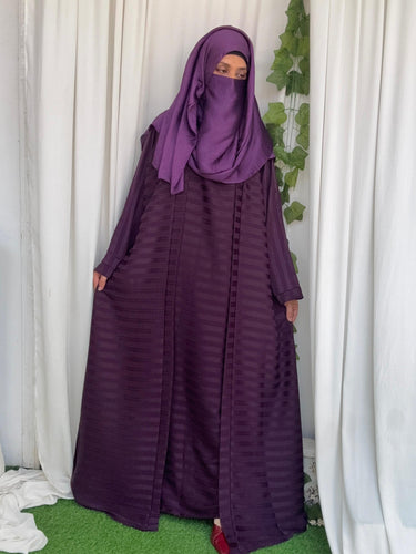 Grace Sleeky Abaya (PURPLE)