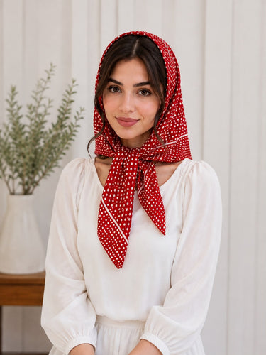 Silk Bandana Scarf (03)