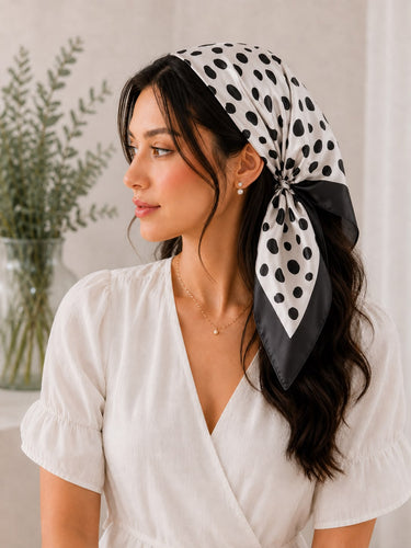 Silk Bandana Scarf (06)