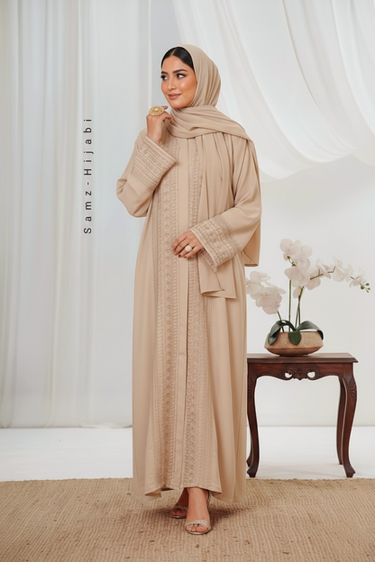 Balochi Style Embroidery Abaya Skin