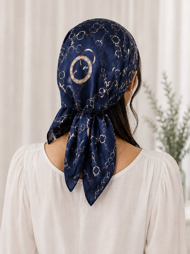 Silk Bandana Scarf (02)