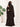 The Amira 4-Piece Hoodie Abaya Set (DARK BROWN)