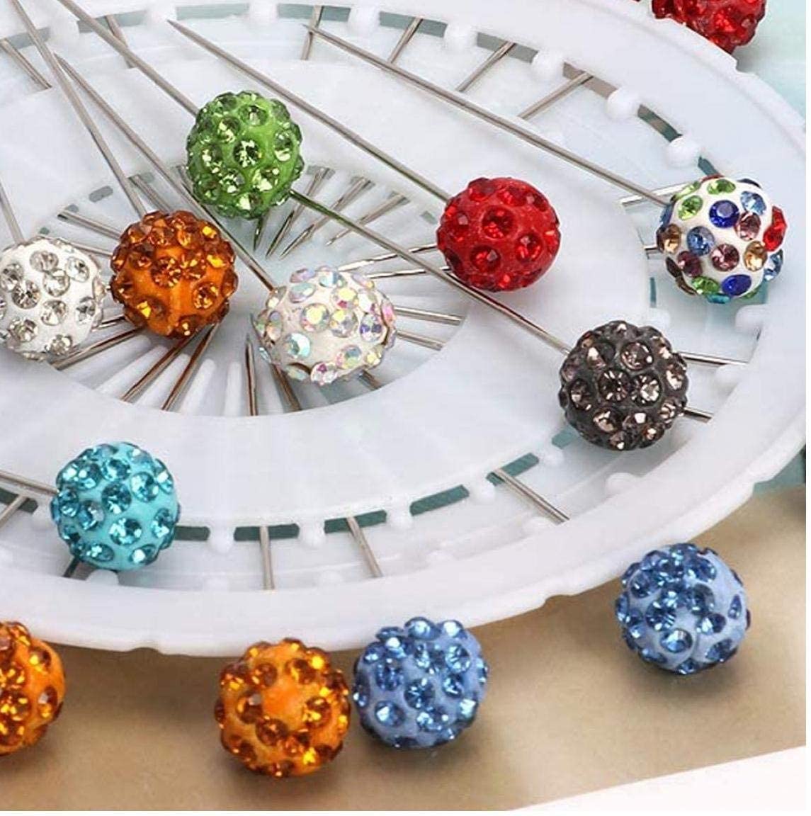 Crystal ball Hijab Pins Pack of 10 Pins