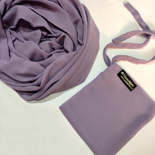 Hijab Naqab Set Lavender