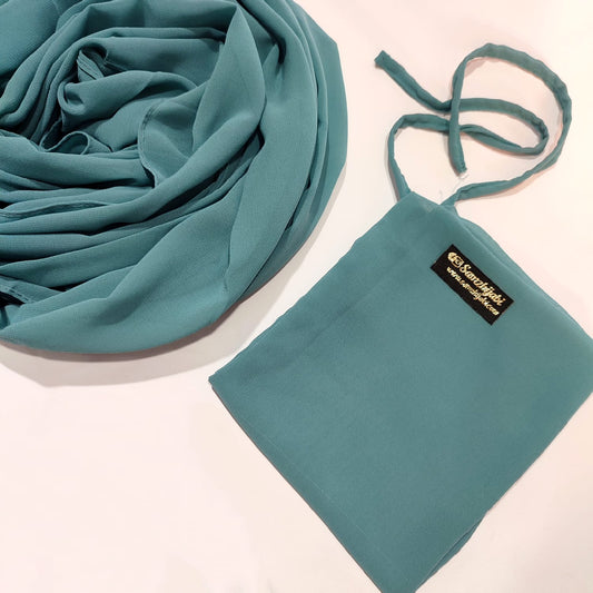 Hijab Naqab Set Turquoise